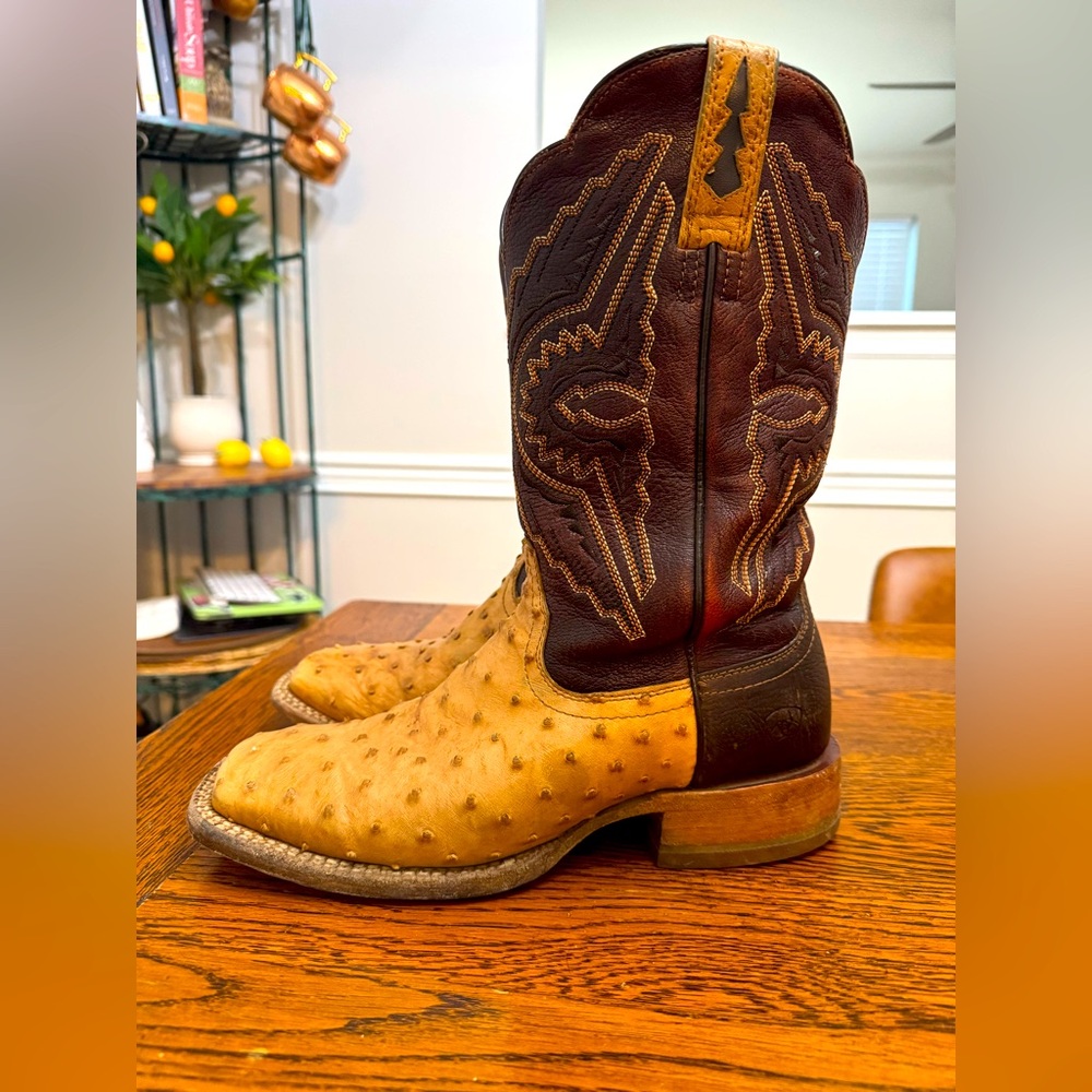 Ariat Broncy Ostrich Men’s Boot 8D